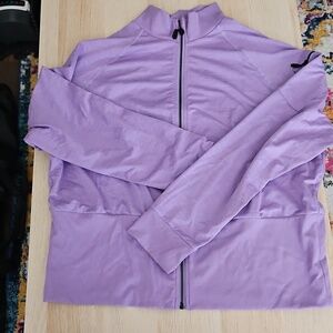 Torrid Active Lavender Zip-Up Size 1